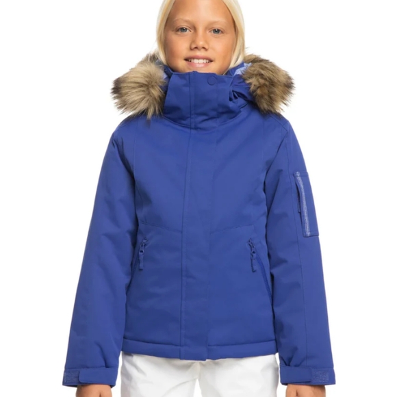 ROXY NEW Meade Girl Technical DryFlight Snow Jacket - Picture 2 of 12